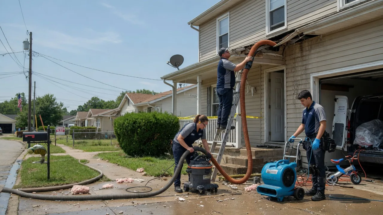 Water Damage Restoration in Amanda, OH near me